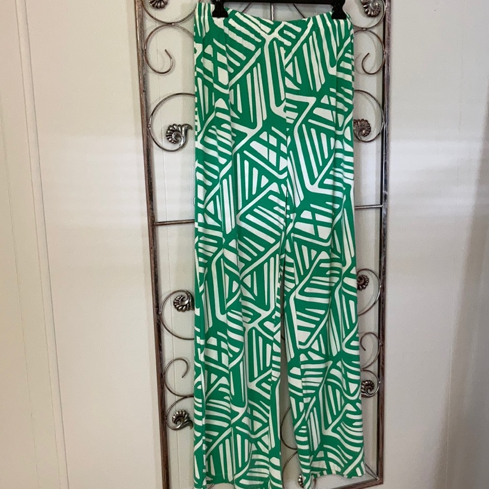 Chicos Vibrant Palazzo Pants